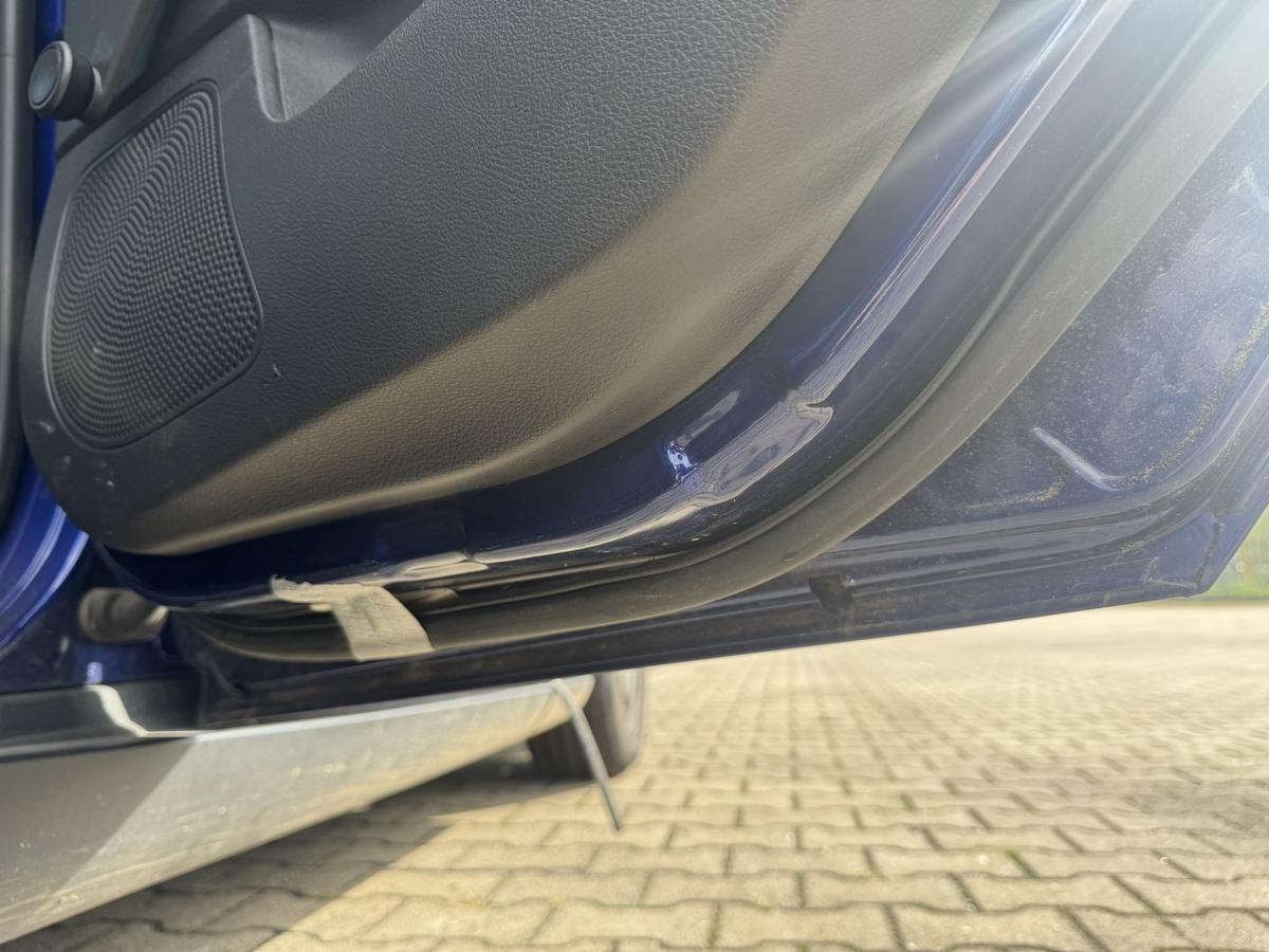 Ford Focus 3 original T&uuml;r hinten rechts Indic Blau Kombi Rohbau Bj.2014